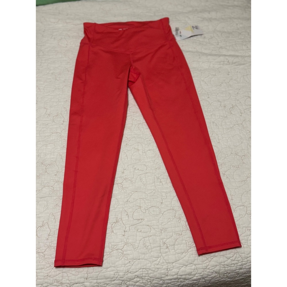 Zella Mind Body Energy Legging Red Coral S